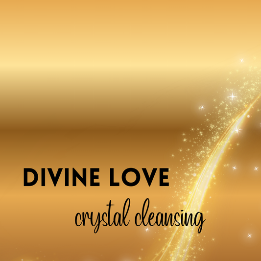 Divine Love Crystal Cleansing + Booster: Deepening Connection and Compassion