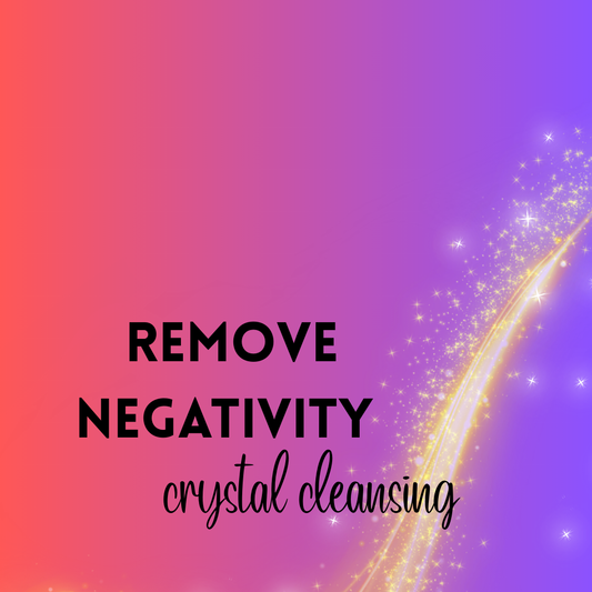 Negative Energy Crystal Cleansing: Shedding Negativity and Restoring Your Light