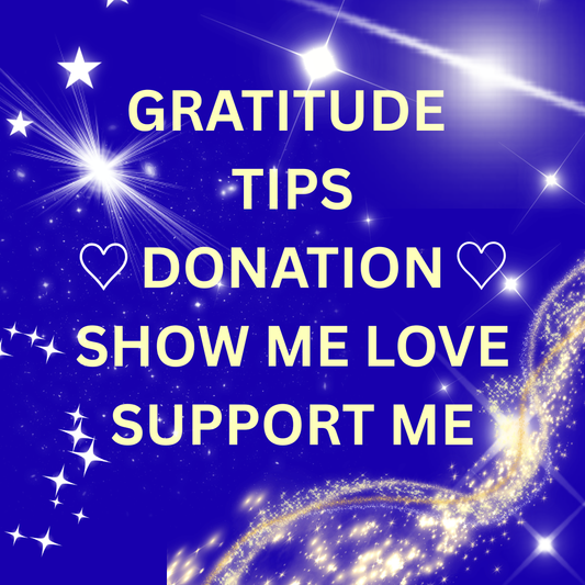 Tips . Gratitude . Donation